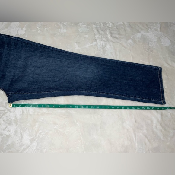 St. John's Bay Dark Blue Straight Leg Jeans 16W - Picture 6 of 6